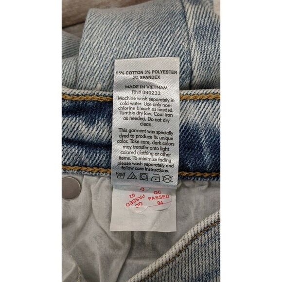 PacSun Womens Size 22 Blue Light Wash Distressed High Rise Jegging Denim Jeans - Picture 11 of 12